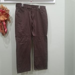 Levi Strauss 514 brown pants 38/30